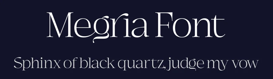 Megria Font by timelesstype.co — Serif Font — thumbnail 2