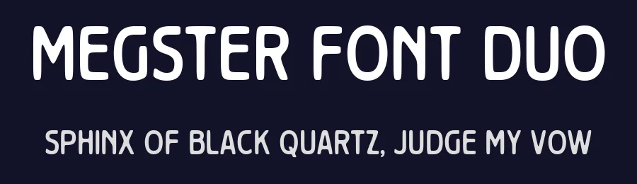 Megster Font Duo by Letterhend Studio — Display Font — thumbnail 2