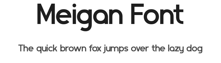 Meigan Font by FlawlessAndCo — Display Font