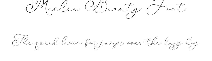 Meilia Beauty Font by Letterhend Studio — Script Handwritten Font