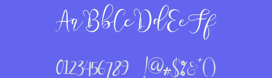 Meillea Calligraphy Font by Yoga Letter — Script Handwritten Font — thumbnail 3