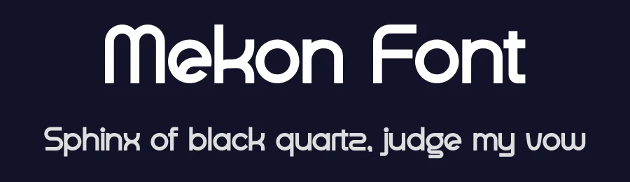 Mekon Font by ErmediaStudio — Decorative Font — thumbnail 2