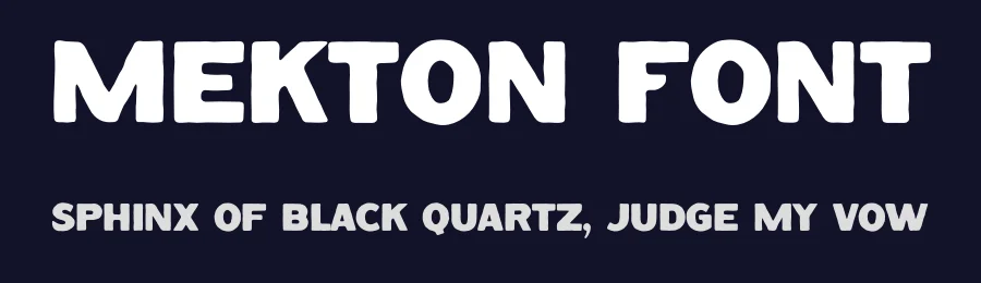 Mekton Font by Pinisiart — Sans Serif Font — thumbnail 2
