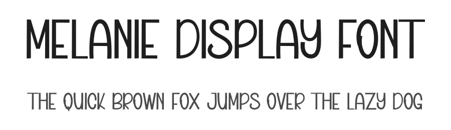 Melanie Display Font by inermediaSTUDIO — Display Font