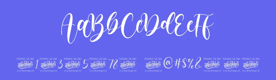 Melanista Script Font by Almarkhatype — Script Handwritten Font — thumbnail 3