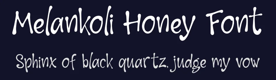 Melankoli Honey Font by Storytype — Display Font — thumbnail 2
