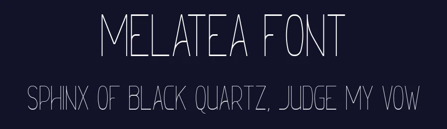 Melatea Font by San Studio — Sans Serif Font — thumbnail 2