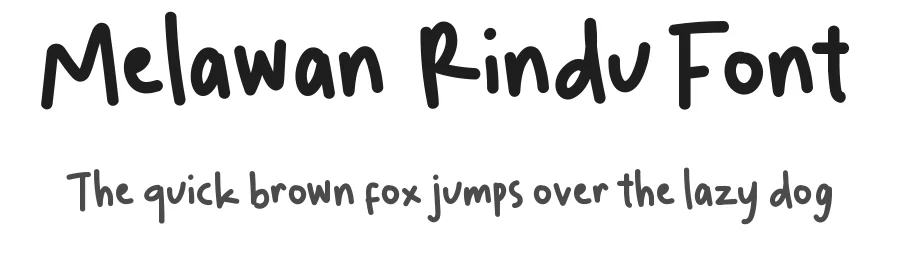 Melawan Rindu Font by nihstudio — Decorative Font