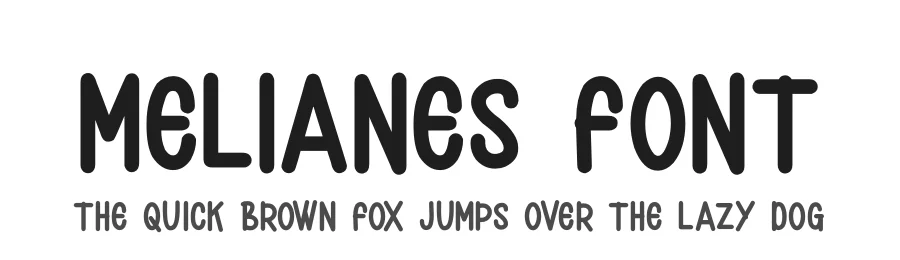 Melianes Font by futuristypestudio — Display Font