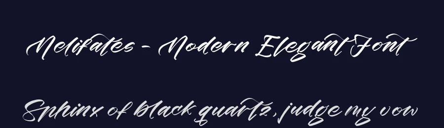 Melifates – Modern Elegant Font by stylishtype.co — Script Handwritten Font — thumbnail 2
