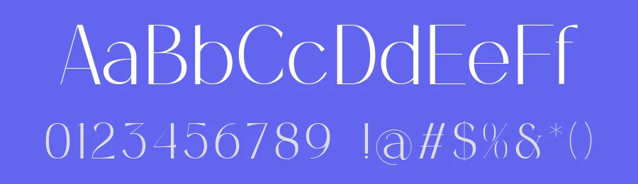 Melika Font by hyperactype — Serif Font — thumbnail 3