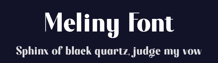 Meliny Font by Dikas Studio — Sans Serif Font — thumbnail 2
