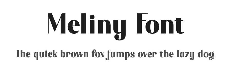 Meliny Font by Dikas Studio — Sans Serif Font