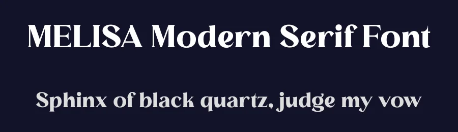 MELISA Modern Serif Font by Storytype — Decorative Font — thumbnail 2