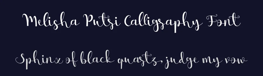 Melisha Putri Calligraphy Font by letterenastudios — Script Handwritten Font — thumbnail 2