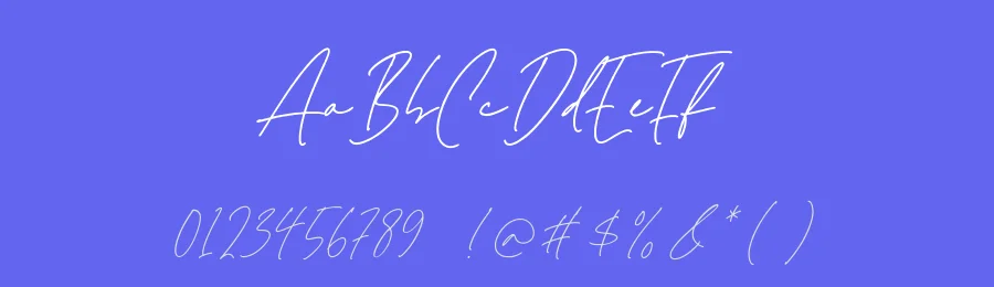 Melisma Signature Font by Timur type — Script Handwritten Font — thumbnail 3