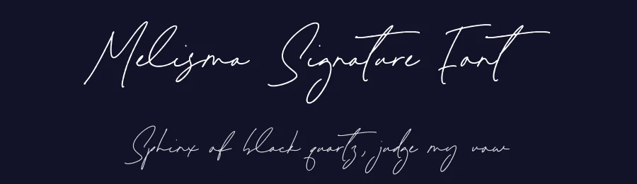 Melisma Signature Font by Timur type — Script Handwritten Font — thumbnail 2