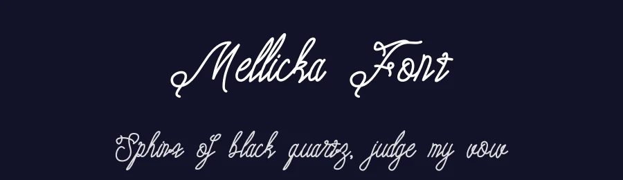 Mellicka Font by Dhabee — Script Handwritten Font — thumbnail 2
