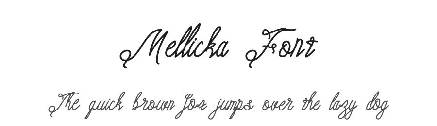 Mellicka Font by Dhabee — Script Handwritten Font