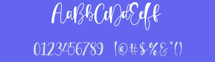 Mellinda Flower Script Font by andikastudio — Script Handwritten Font — thumbnail 3
