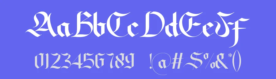 Mellion Font by SlideShoot — Blackletter Font — thumbnail 3