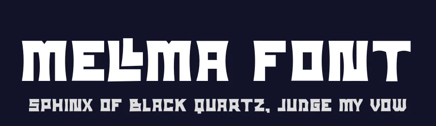 Mellma Font by hayoyuka8 — Display Font — thumbnail 2