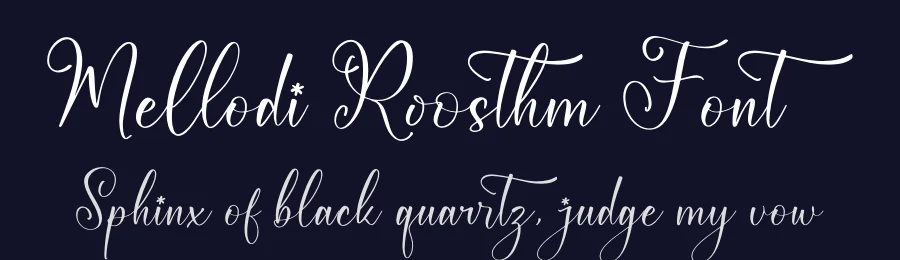 Mellodi Roosthm Font by Storytype — Script Handwritten Font — thumbnail 2