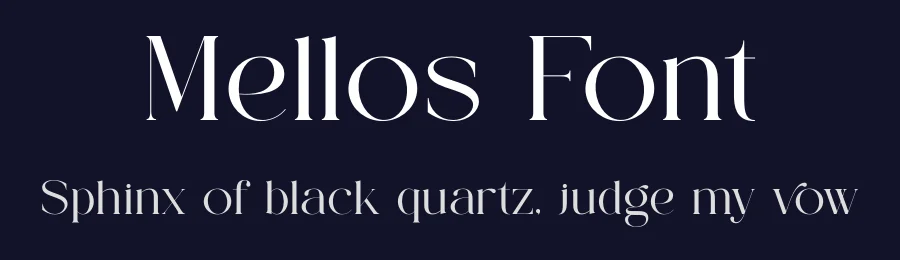 Mellos Font by Gridline Type — Serif Font — thumbnail 2