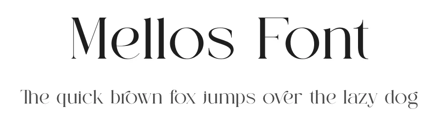 Mellos Font by Gridline Type — Serif Font