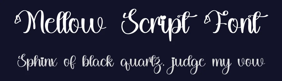 Mellow Script Font by inermediaSTUDIO — Script Handwritten Font — thumbnail 2