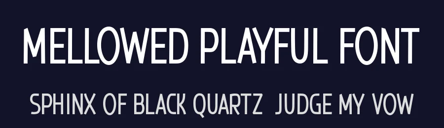 Mellowed Playful Font by Hanna Bie — Display Font — thumbnail 2
