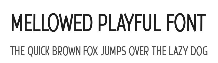 Mellowed Playful Font by Hanna Bie — Display Font