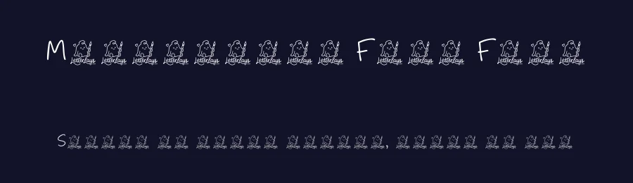 Mellownote Free Font by Letterlays — Display Font — thumbnail 2