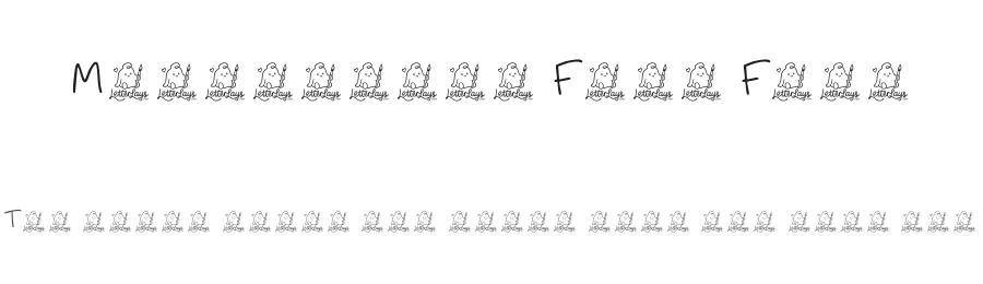 Mellownote Free Font by Letterlays — Display Font