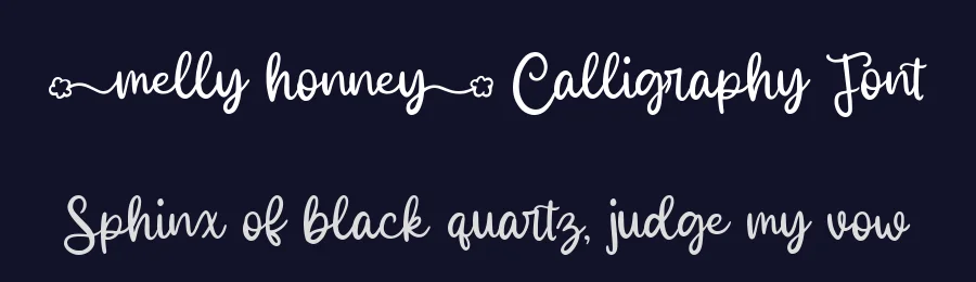 Melly Honney Calligraphy Font by Allouse.Studio — Script Handwritten Font — thumbnail 2