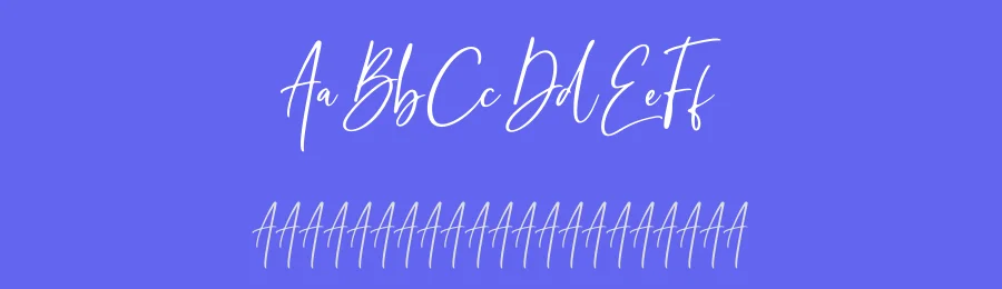 Mellyana Script Font by sizimon — Script Handwritten Font — thumbnail 3