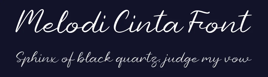 Melodi Cinta Font by Forberas Foundry — Script Handwritten Font — thumbnail 2