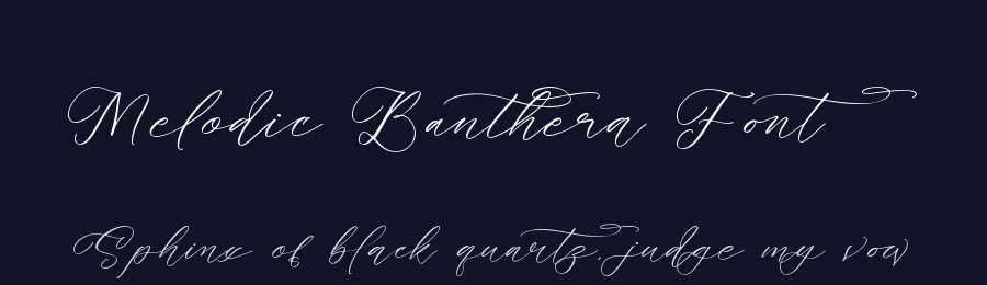 Melodic Banthera Font by stylishtype.co — Script Handwritten Font — thumbnail 2