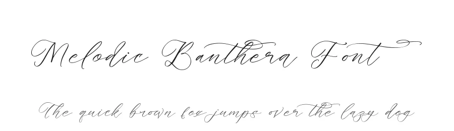 Melodic Banthera Font by stylishtype.co — Script Handwritten Font