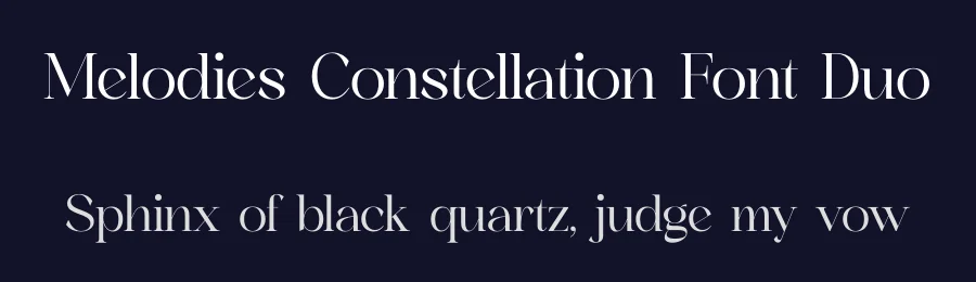 Melodies Constellation Font Duo by Storytype — Serif Font — thumbnail 2