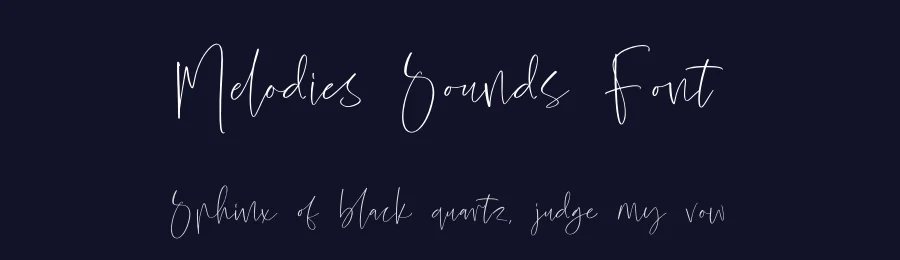Melodies Sounds Font by stylishtype.co — Script Handwritten Font — thumbnail 2