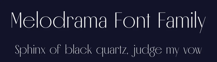 Melodrama Font Family by Indian Type Foundry — Sans Serif Font — thumbnail 2