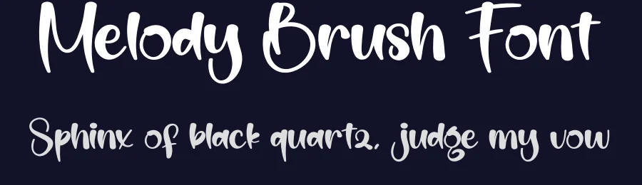 Melody Brush Font by creativeletter — Script Handwritten Font — thumbnail 2