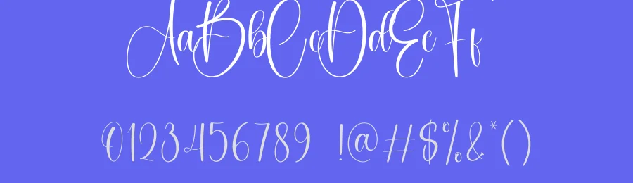 Melody Calligraphy Font by creativeletter — Script Handwritten Font — thumbnail 3