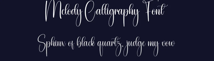 Melody Calligraphy Font by creativeletter — Script Handwritten Font — thumbnail 2