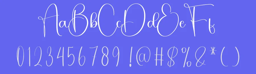 Melody Calligraphy Script Font by freshtypeink — Script Handwritten Font — thumbnail 3