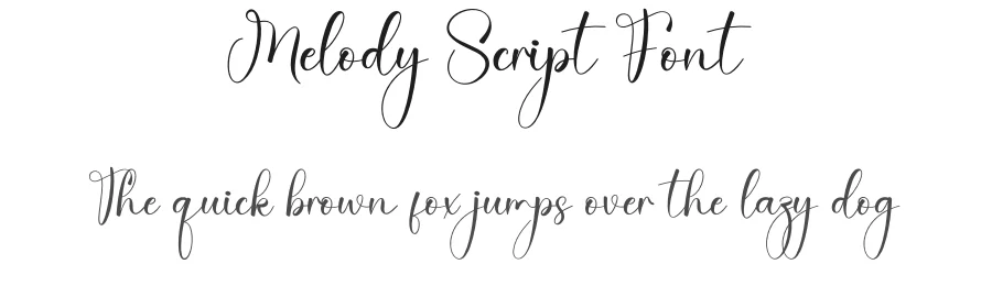 Melody Script Font by creativeletter — Script Handwritten Font