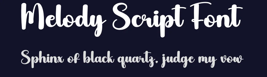 Melody Script Font by creativeletter — Script Handwritten Font — thumbnail 2