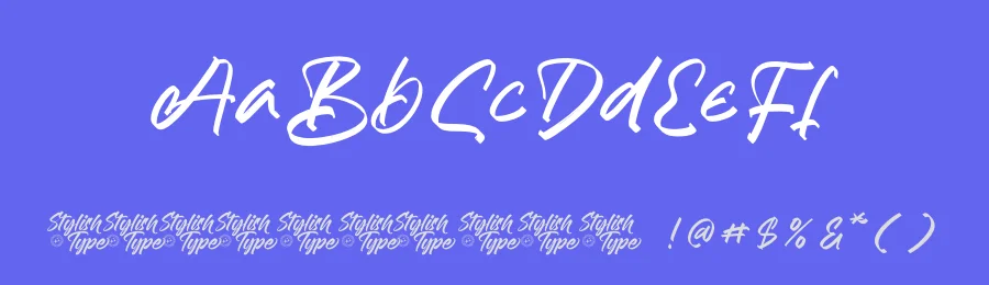 Melodylife – Modern Signature Script Font by stylishtype.co — Script Handwritten Font — thumbnail 3