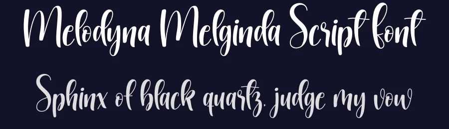 Melodyna Melginda Script Font by andikastudio — Script Handwritten Font — thumbnail 2